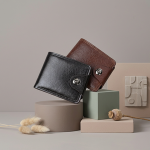 Cartera de Cuero de Cabra de Grano Completo Hecha a Mano, Diseño Premium, Personalizable, Venta al por Mayor, Lista para OEM, Construcción Duradera para Compradores Globales - Product Image 5
