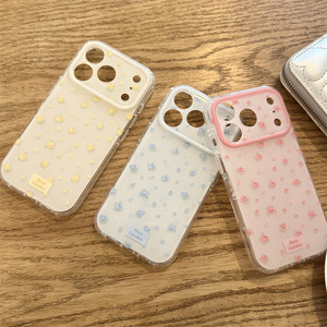 Funda de Teléfono Coreana de Doble Capa con Diseño de Estrellas y Pantalla Completa en Color Crema para iPhone 17 Pro Max 16 15 14 para Chicas - Product Image 2
