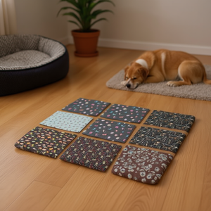 Tappetino per Animali Domestici in Spugna 110*70*5CM, Spessore 5cm, Comodo Tappetino e Cuscino per Animali - Product Image 3