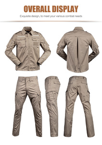 보안 및 작업 및 전쟁 게임 의류 카키 위장 도매 유니폼 - Product Image 6