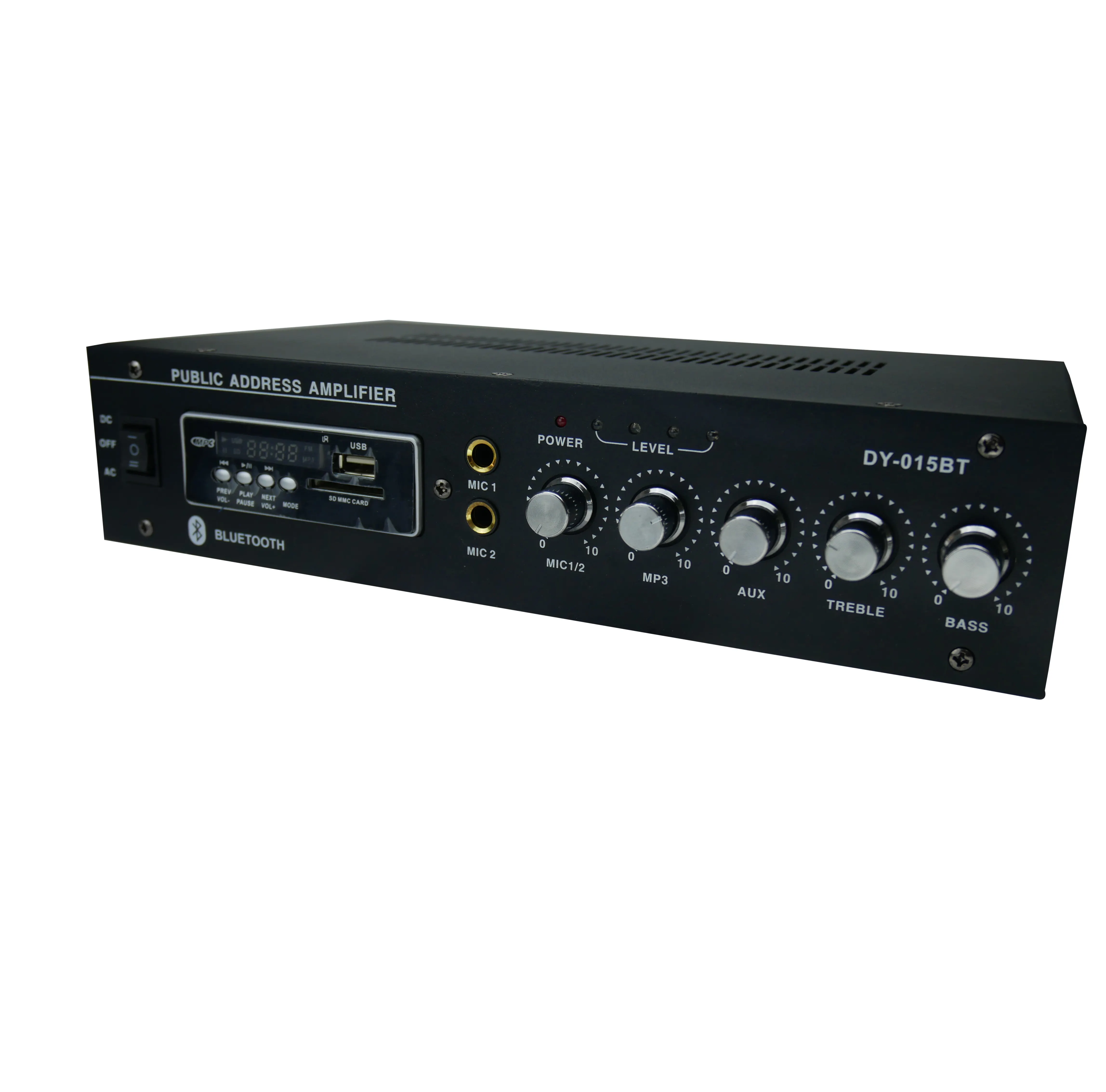 Professional high power 2 channels public address sound amplifier