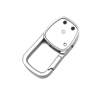 <b>Car</b> Keychain Zinc Alloy Matte Gunmetal Plating A3900 Home Use - Product Image 2