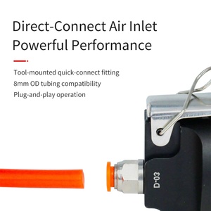 กรรไกรลมสแตนเลสแบบใช้ลมพร้อมหัวตัด TS-30 อะไหล่เครื่องมือลม - Product Image 6