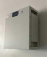 25.6V 100Ah 2.56kWh Paket Baterai LiFePO4 Sistem Penyimpanan Energi Surya Terpasang di Dinding untuk Rumah ESS Smart BMS 6000-Cycle 5-Tahun