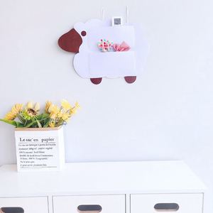 Organisateur de pinces et épingles à cheveux, pochette de rangement pour accessoires, adorable sac de rangement en feutre durable en forme de mouton - Product Image 3