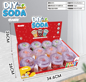 2025 nuevos tipos de Kits de limo DIY, jugo de plástico hecho a mano, limo de gelatina en rosa, melocotón, amarillo, naranja, colores de frutas - Product Image 4