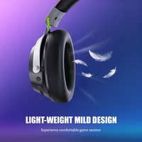 Auriculares con Cable Tipo C de Alta Fidelidad, Iluminación RGB de Baja Latencia, Límite de Volumen Seguro, para Juegos