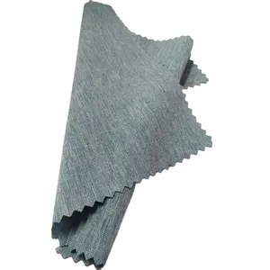 Tùy chỉnh màu sắc dệt <span class=keywords><strong>Polyester</strong></span> Spandex Melange 4 cách căng Áo khoác vải - Product Image 1