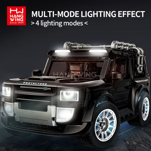 HW-Blocs <span class=keywords><strong>de</strong></span> construction pour enfant, jouet télécommandé, modèle <span class=keywords><strong>de</strong></span> véhicule tout-terrain, jeu <span class=keywords><strong>de</strong></span> simulation, SUV, 2089 pièces - Product Image 4