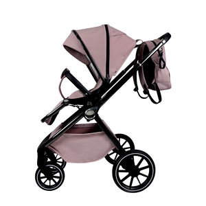 Personnalisable, assis, inclinable, <span class=keywords><strong>pliable</strong></span>, <span class=keywords><strong>poussette</strong></span> pour bébé à haute vue, <span class=keywords><strong>poussette</strong></span> légère, <span class=keywords><strong>poussette</strong></span> à quatre roues - Product Image 3