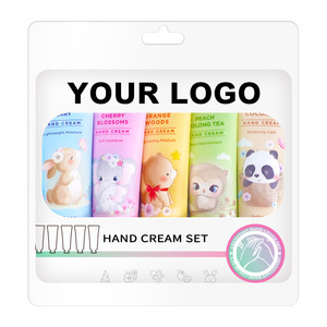 2026 ODM OEM Custom Your Private Logo MSDS Rich Herbal Natural Active Ingredients 5 Piece Hand <strong>Cream</strong> Set for Christmas Winter - Product Image 4