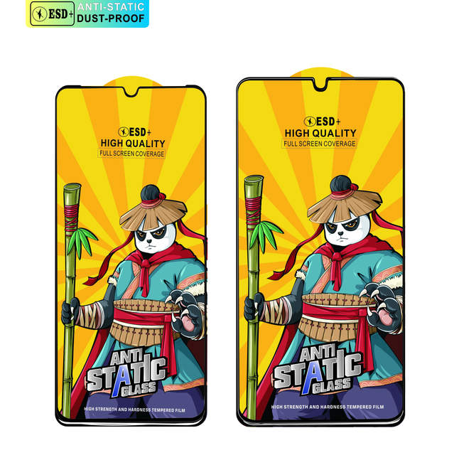 ESD Tempered Glass Film for Redmi Note 11 12 13 Pro Phone Screen Protector Redmi 13C 12C 11C 10C
