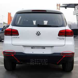 Rear Bumper <b>Light</b> <b>Reflector</b> Red ABS For Volkswagen Tiguan 2010-2017 Retrofit Upgrade Driver Left Passenger Right - Product Image 5