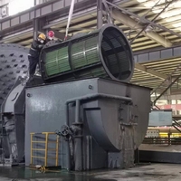 Trommel externe en polyéthylène pour le refoulement des broyeurs SAG, goulée de décharge revêtue de caoutchouc anti-usure, criblage haute efficacité, durable