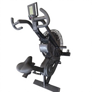 Vélo de fitness commercial pour la préparation HYROX CrossFit, style <span class=keywords><strong>Rogue</strong></span> Echo Air Bike, siège réglable, équipement cardio d'intérieur - Product Image 3