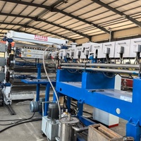 Ligne de production de feuilles de plastique PP PE PVC à économie d'énergie, extrudeuse de panneaux en plastique expansé pour panneaux imperméables de construction
