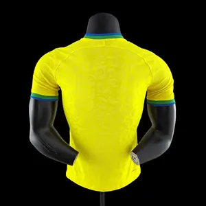 Онлайн распродажа, Винтажная Футболка 2023 года для футбольной команды мира Neymar 10, комплект футбольной формы для Кубка Катара, Футбольная форма, футболка jr, Бразилия