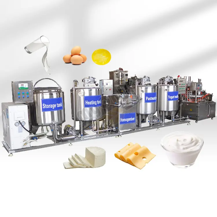 Milch produkt prozess Joghurt fermentation maschine Milch pasteur isierungs pasteur isierungs maschine zur Herstellung von Käse