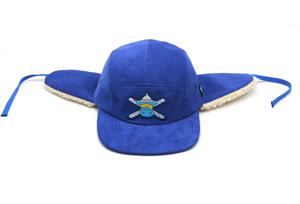 หมวกแบบมีที่ปิดหู5แผงผ้าลูกฟูกหมวกสแน็ปแบ็กสำหรับฤดูหนาวอบอุ่นปักโลโก้ได้ตามต้องการ - Product Image 3