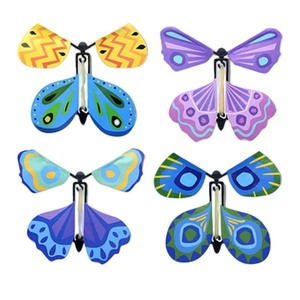 Novità Wind Up Flying Butterfly Surprise Box Toy antistress Magic Flying Butterfly Fidget Toys - Product Image 2