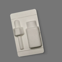 Emballage écologique biodégradable, emballage cosmétique, inserts de boîtes personnalisées, emballage plastique personnalisé pour cosmétiques, gaufrage