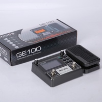 Pédale multi-effets pour guitare MOOER GE100, 66 effets, looper 180 secondes, pédale d'expression pour la pratique et la scène, vente en gros