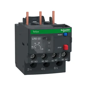 LRD22 TeSys Deca Rated current 16...24 A Tripping class 10A Thermal overload relay