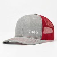 Casquettes de camionneur personnalisées OEM Y2K Performance avec logo brodé 3D, patch en cuir et dos en maille