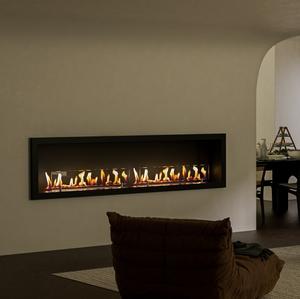 Prix Cheminée Bioéthanol Noire de 180 cm avec Télécommande Inno-living Fire - Product Image 1