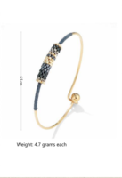 Neues Design Modischer Hochwertiger Schmuck 18K Vergoldetes Edelstahl-Material Miyuki Reisperlen Handgefertigtes Armband