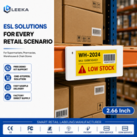 Etiqueta de Precio Digital ESL LEEKA, Etiqueta de Estante ESL, Sistema de Etiquetas con Pantalla Electrónica Inalámbrica Bluetooth 5.0 para Soluciones de Comercio Inteligente