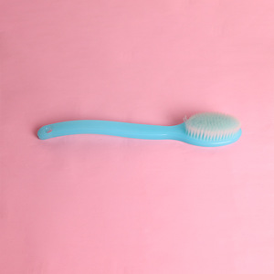 Cepillo de Baño Ovalado con Cerdas Suaves 38x7x4cm, Exfoliante de Plástico para Espalda, Herramienta de Masaje - Product Image 4