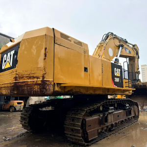 รถขุดตีนตะขาบขนาดใหญ่ Caterpillar CAT 390FL มือสอง 90 ตัน เครื่องยนต์เดิม บุ้งกี๋แบบ Rock Bucket ชั่วโมงการทำงานต่ำ เหมาะสำหรับงานขุดเหมือง - Product Image 1