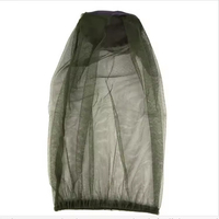 Sombrero de malla para viajes, camping, supervivencia al aire libre, protección contra mosquitos, insectos, abejas, moscas, para la cabeza y la cara.