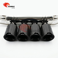 Système d'échappement pour Porsche Cayenne S Coupé V8 9YB 4.0T 2023+ en acier inoxydable 304, silencieux Valvetronic, tuyau Catback avec embouts