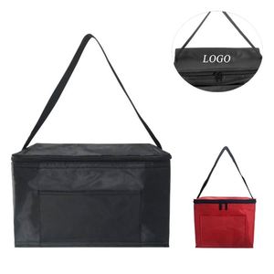 Bolsa Térmica Impermeable Aislada de Papel de Aluminio Personalizada al por Mayor, Sencilla, de Tela No Tejida, para Picnic, Regalos Promocionales Empresariales - Product Image 1