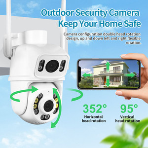 Cámara PTZ inalámbrica ICSee de 6MP con WiFi y visión nocturna para seguridad del hogar - Product Image 4