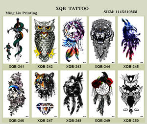 10 Tatouages Temporaires Imperméables pour le Maquillage, <span class=keywords><strong>Tatouage</strong></span> Demi-Bras, Nouveau Sticker, <span class=keywords><strong>Faux</strong></span> Tatouages Corporels, <span class=keywords><strong>Tatouage</strong></span> pour Adultes, <span class=keywords><strong>Tatouage</strong></span> Durable pour le Visage - Product Image 6