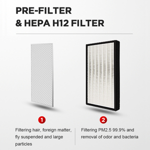 Máy lọc không khí sạch sẽ và rõ ràng HEPA Hộp lọc <span class=keywords><strong>Fan</strong></span> - Product Image 5