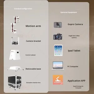 Grammy <span class=keywords><strong>Robot</strong></span> tương tác 6 trục để chụp ảnh <span class=keywords><strong>camera</strong></span> trực quan tự động ghi âm chuyển động chậm chức năng ánh sáng vật liệu nhựa - Product Image 5