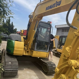 รถขุดตีนตะขาบ Komatsu PC78US มือสอง สภาพใหม่ ใช้งานได้ดี น้ำหนัก 7 ตัน พร้อมเครื่องยนต์ ปั๊ม และมอเตอร์ เหมาะสำหรับงานขนาดเล็ก - Product Image 3