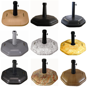 Artiz Granite <strong>Umbrella</strong> <strong>Base</strong> 20kg <strong>Steel</strong> <strong>Umbrella</strong> <strong>Base</strong> Weight for Parasol - Product Image 3