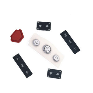 أغطية مطاطية سيليكونية مصبوبة مخصصة ومتينة لأزرار لوحة المفاتيح عن بعد - خدمة التصنيع الأصلي/التصميم الأصلي (OEM/ODM) - Product Image 2