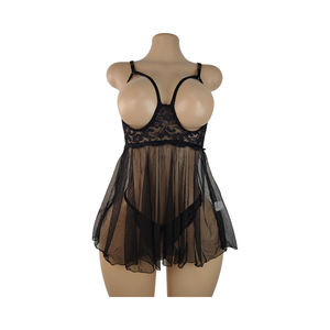 Lingerie Sexy, gonna corta scavata, Set in due pezzi: abito gilet + <span class=keywords><strong>perizoma</strong></span>, donna - Product Image 6