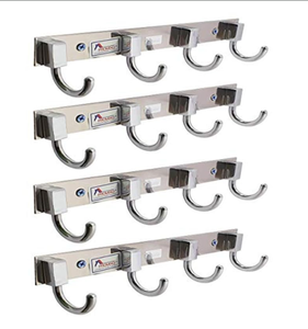 Gancho de Pared de Acero Inoxidable de 4 Puntas, Resistente, SS202, Antioxidante, para Toallas y Abrigos - Product Image 4