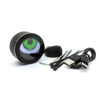 Kit de support de feu arrière LED Devil Eyes de 3 pieds contrôlé par mobile, pour tige de selle de vélo, étanche IPX6, batterie rechargeable, conduite nocturne 8