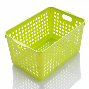 Cesto portaoggetti profondo verde Inomata - Product Image 1