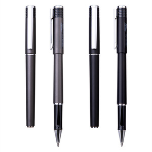 Deli S144 Gel Pen 1.0mm Black Bullet Tip Office Signature Pen - Product Image 2