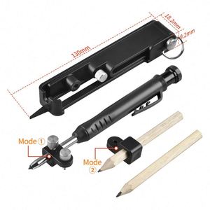 Offre Spéciale – Crayons de Charpentier Mécaniques Personnalisables et Rechargeables pour la Construction et le Travail du Bois, Largeur d'écriture 2,8 mm, Boîte en PVC, Pointe Profonde - Product Image 2