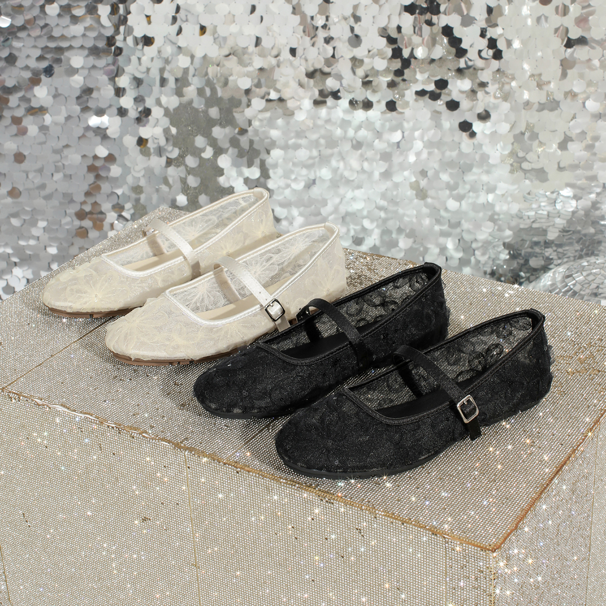 Ballet Flats Wholesale White - Comfortable Dress Shoes